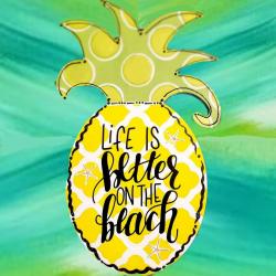 The image for Thursday $35: Reservations Required: NEW! Life is better on the beach! Add glitter!