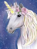 The image for Sunday $35: Reservations Required: Celestial Unicorn! ADD GLITTER!