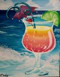The image for Saturday $35: Reservations Required: Beach Cocktail! ADD GLITTER!
