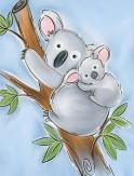 The image for Monday $35: Reservations Required: Koala Momma and Baby