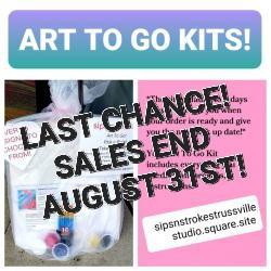 The image for LAST CHANCE for SnS ART TO GO KITS! Sales end Aug. 31st! Click here for the link to order!